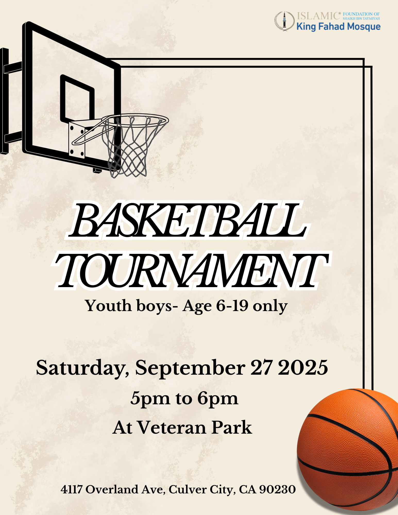 Basket ball tour nament